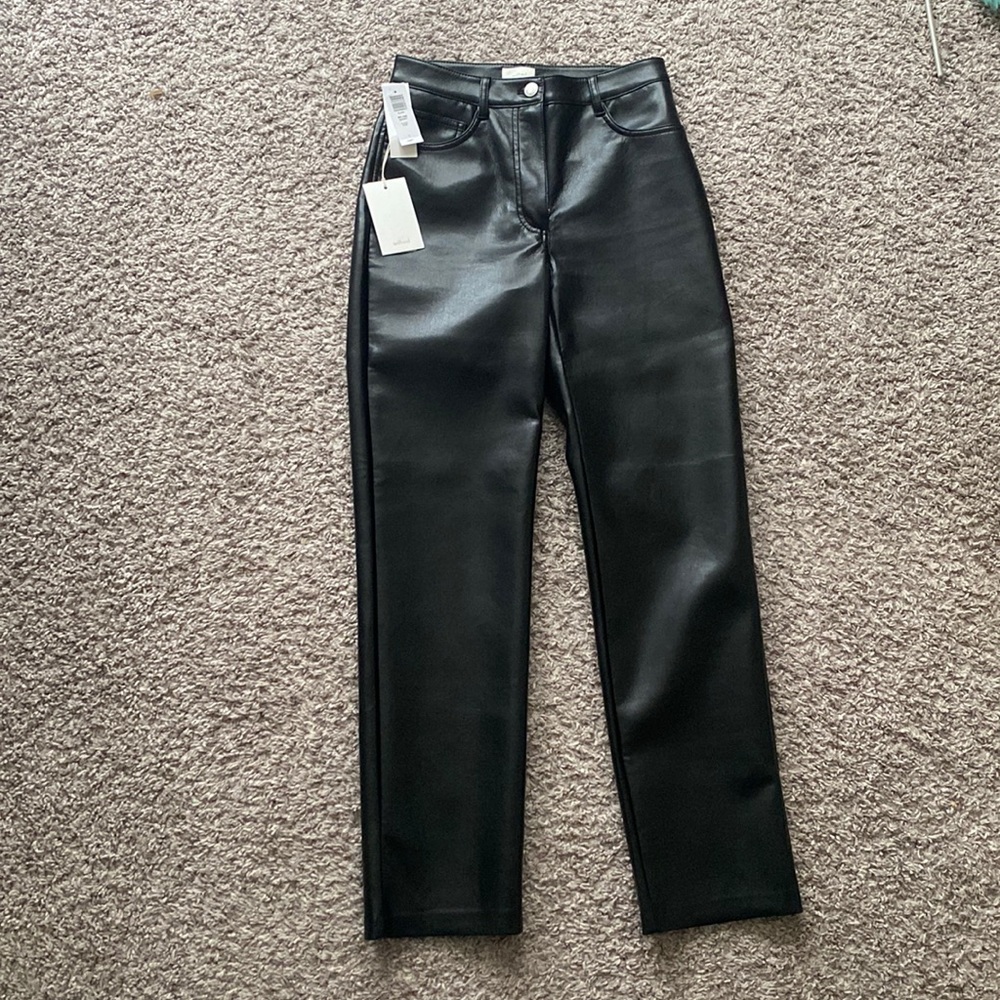 vegan leather Wilfred Melina pants - NEVER WORN